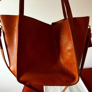 Madewell Genuine Leather Tote